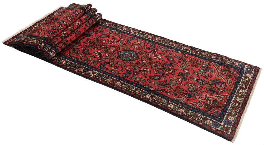 Alfombra persa Hamedan | 378 x 74 cm