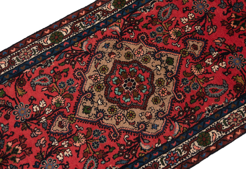 Alfombra persa Hamedan | 378 x 74 cm