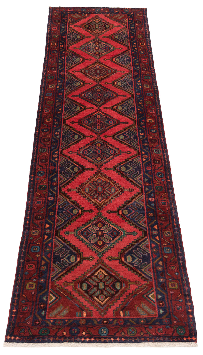 Alfombra persa Hamedan | 302 x 77 cm