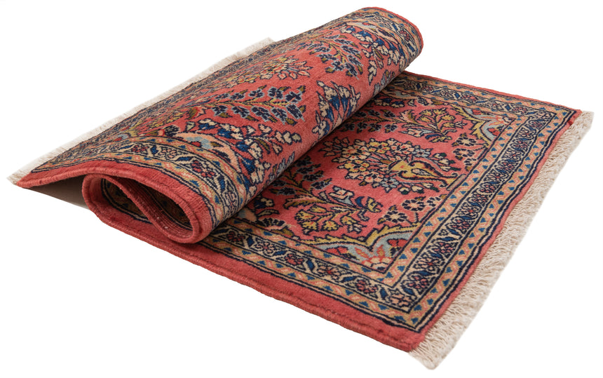 Alfombra persa Sarough | 95 x 55 cm