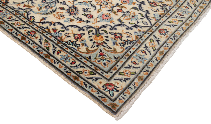 Alfombra persa Kashan | 132 x 64 cm