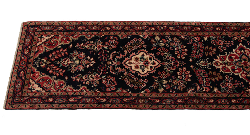 Alfombra persa Hamedan | 407 x 75 cm