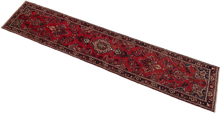 Alfombra persa Hamedan | 407 x 75 cm