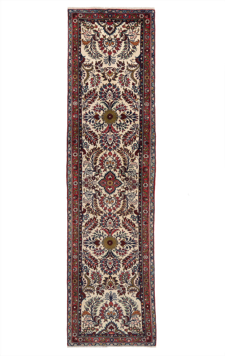 Alfombra persa Hamedan | 291 x 74 cm