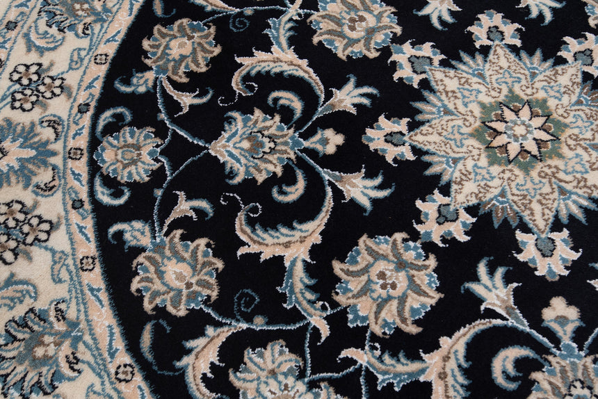 Alfombra persa Nain | 143 x 143 cm