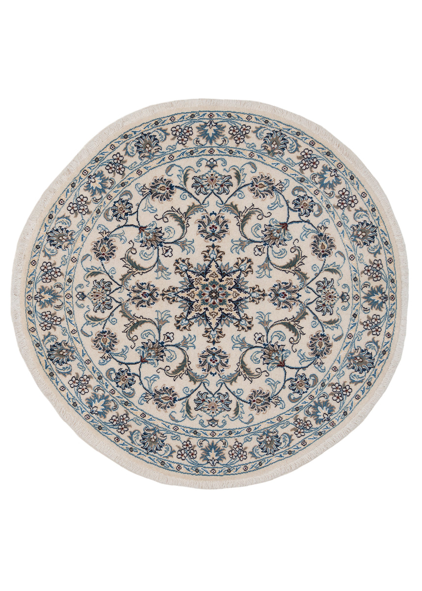 Alfombra persa Nain | 140 x 140 cm