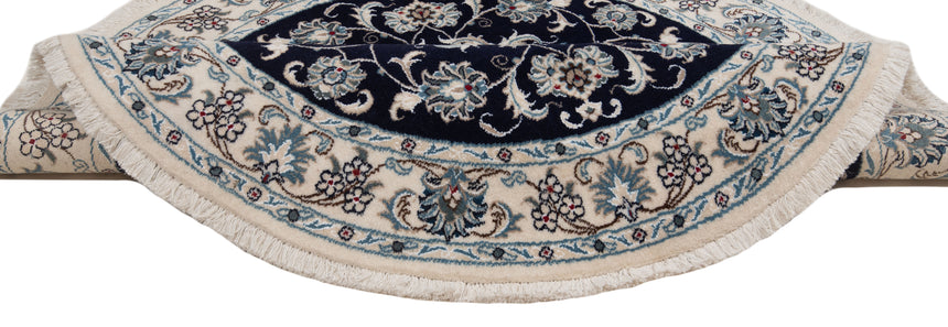 Alfombra persa Nain | 147 x 147 cm