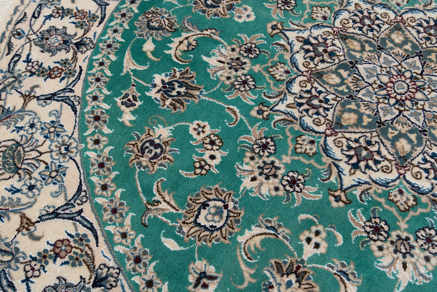 Alfombra persa Nain | 192 x 192 cm