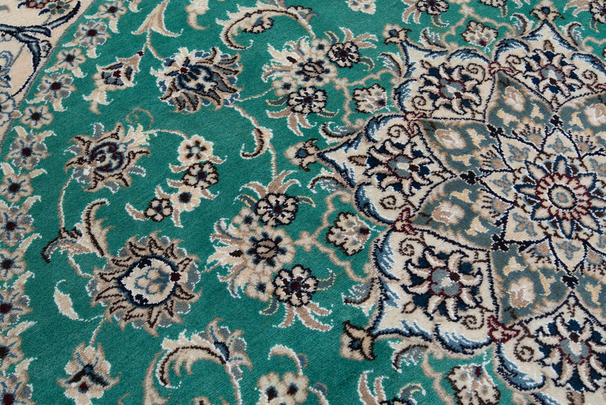 Alfombra persa Nain | 195 x 195 cm