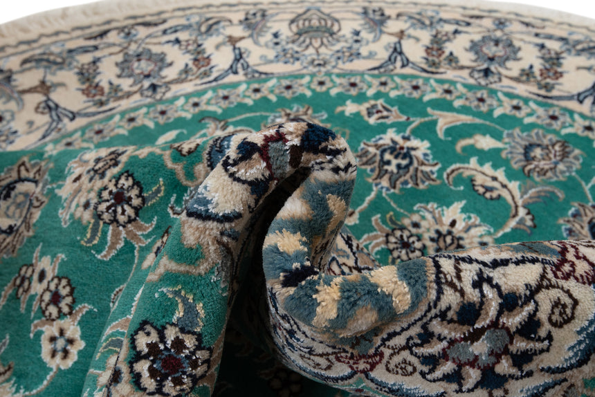 Alfombra persa Nain | 195 x 195 cm