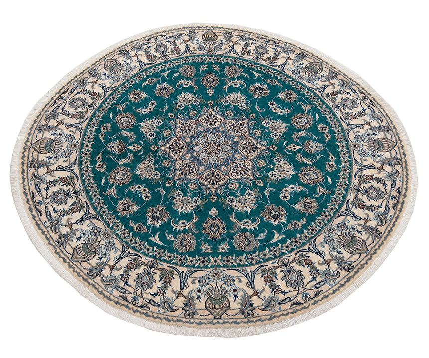 Alfombra persa Nain | 192 x 192 cm