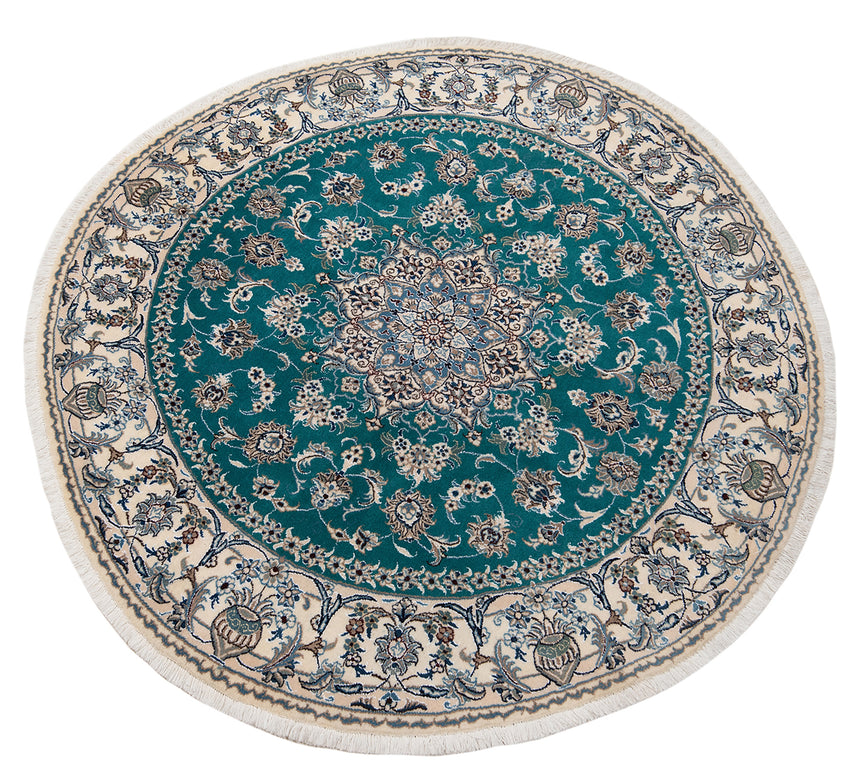 Alfombra persa Nain | 192 x 192 cm