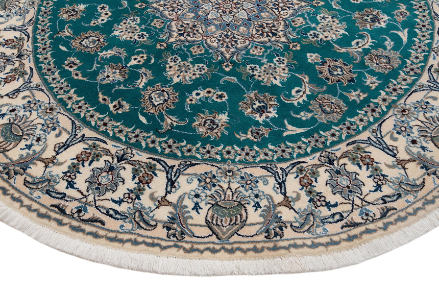 Alfombra persa Nain | 192 x 192 cm