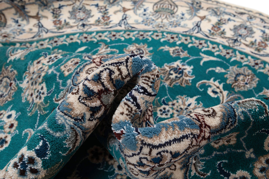 Alfombra persa Nain | 192 x 192 cm