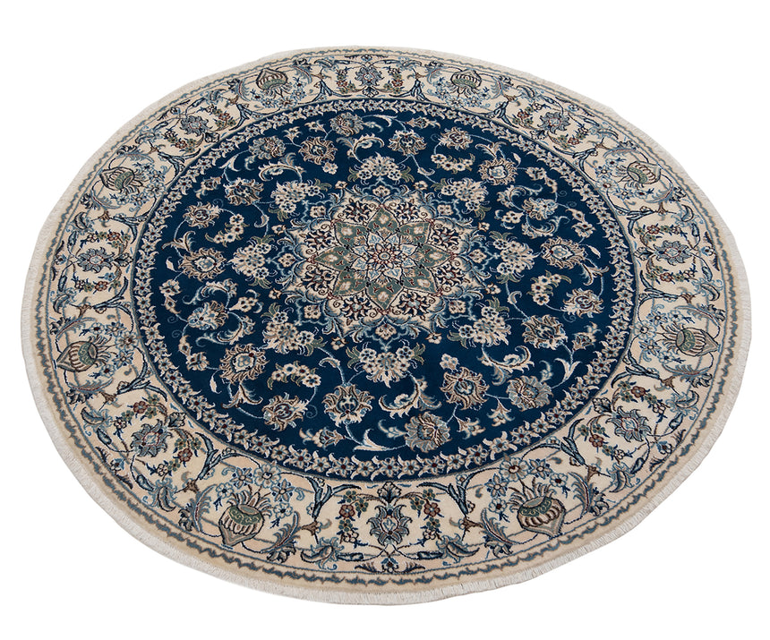 Alfombra persa Nain | 195 x 195 cm