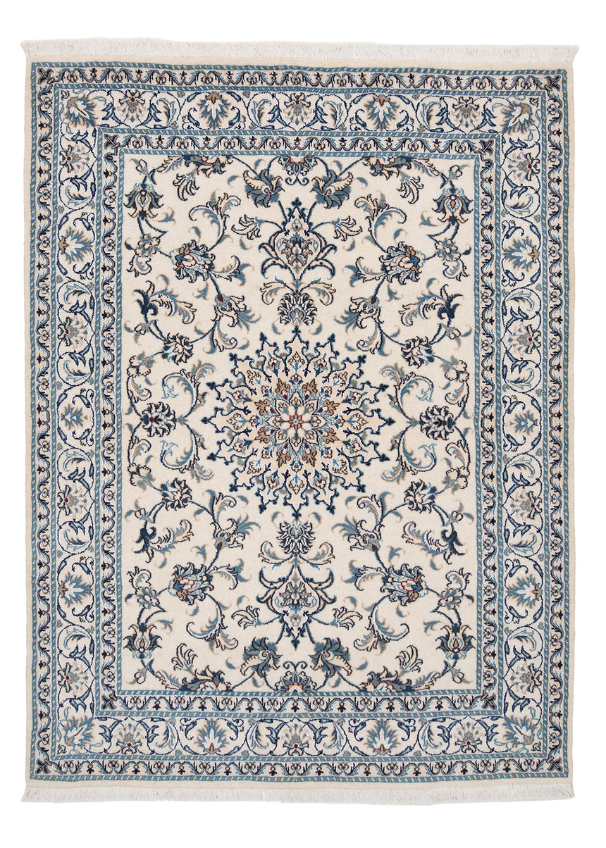 Alfombra persa Nain | 191 x 143 cm