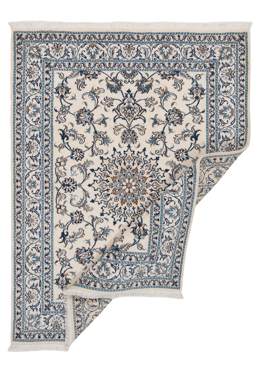 Alfombra persa Nain | 191 x 143 cm