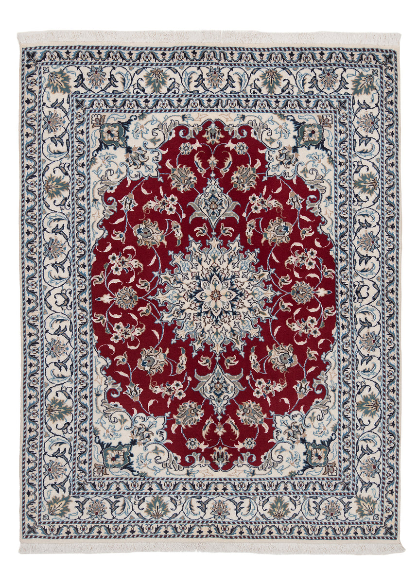 Alfombra persa Nain | 186 x 144 cm