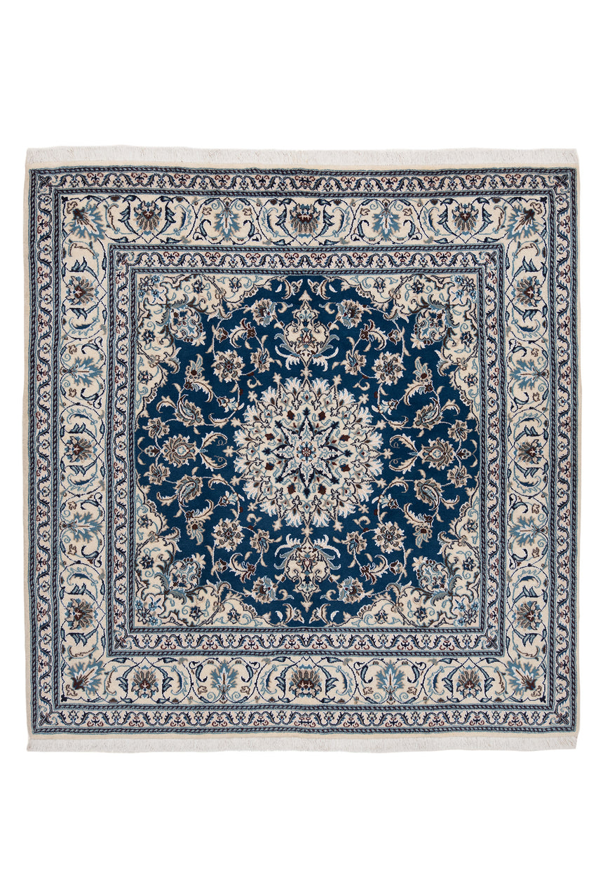 Alfombra persa Nain | 196 x 190 cm
