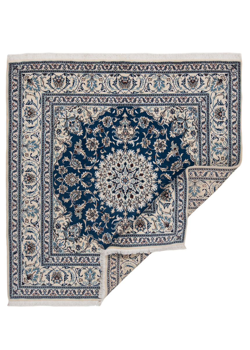 Alfombra persa Nain | 196 x 190 cm