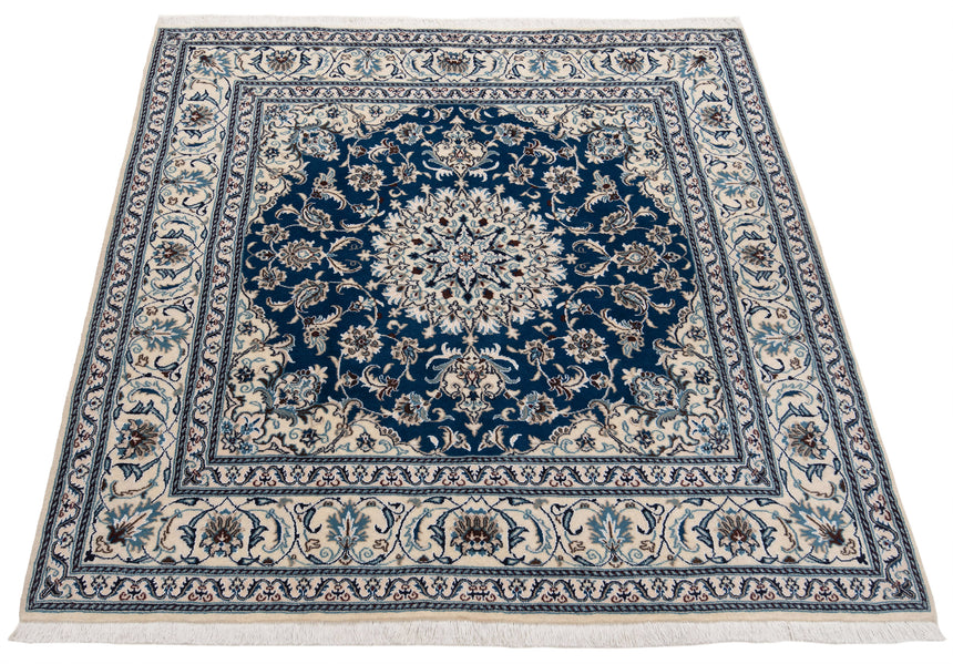 Alfombra persa Nain | 196 x 190 cm