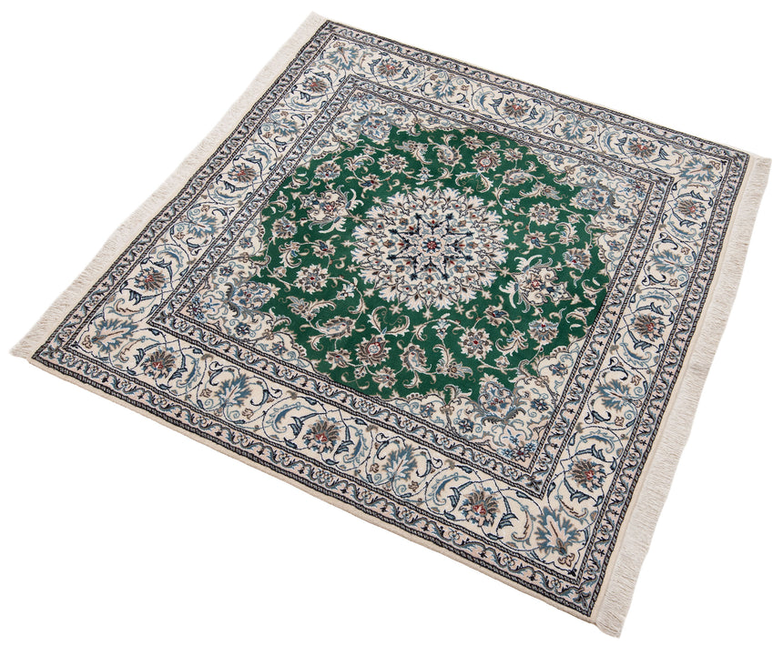 Alfombra persa Nain | 198 x 195 cm