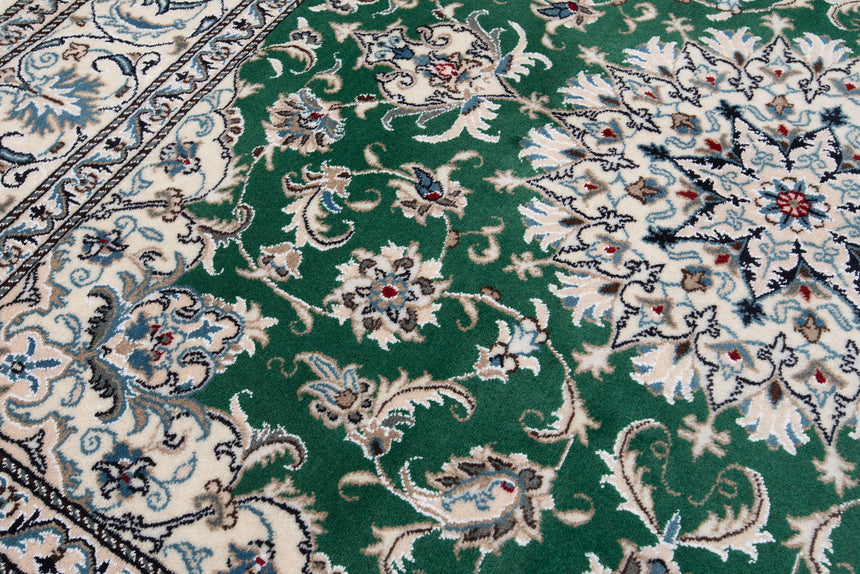 Alfombra persa Nain | 198 x 195 cm