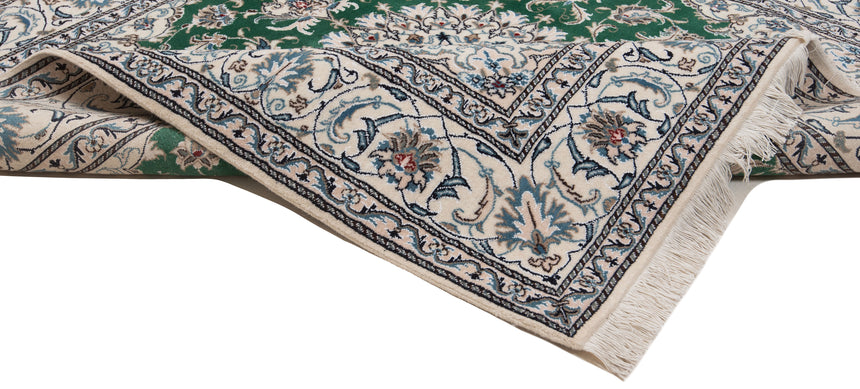 Alfombra persa Nain | 198 x 195 cm