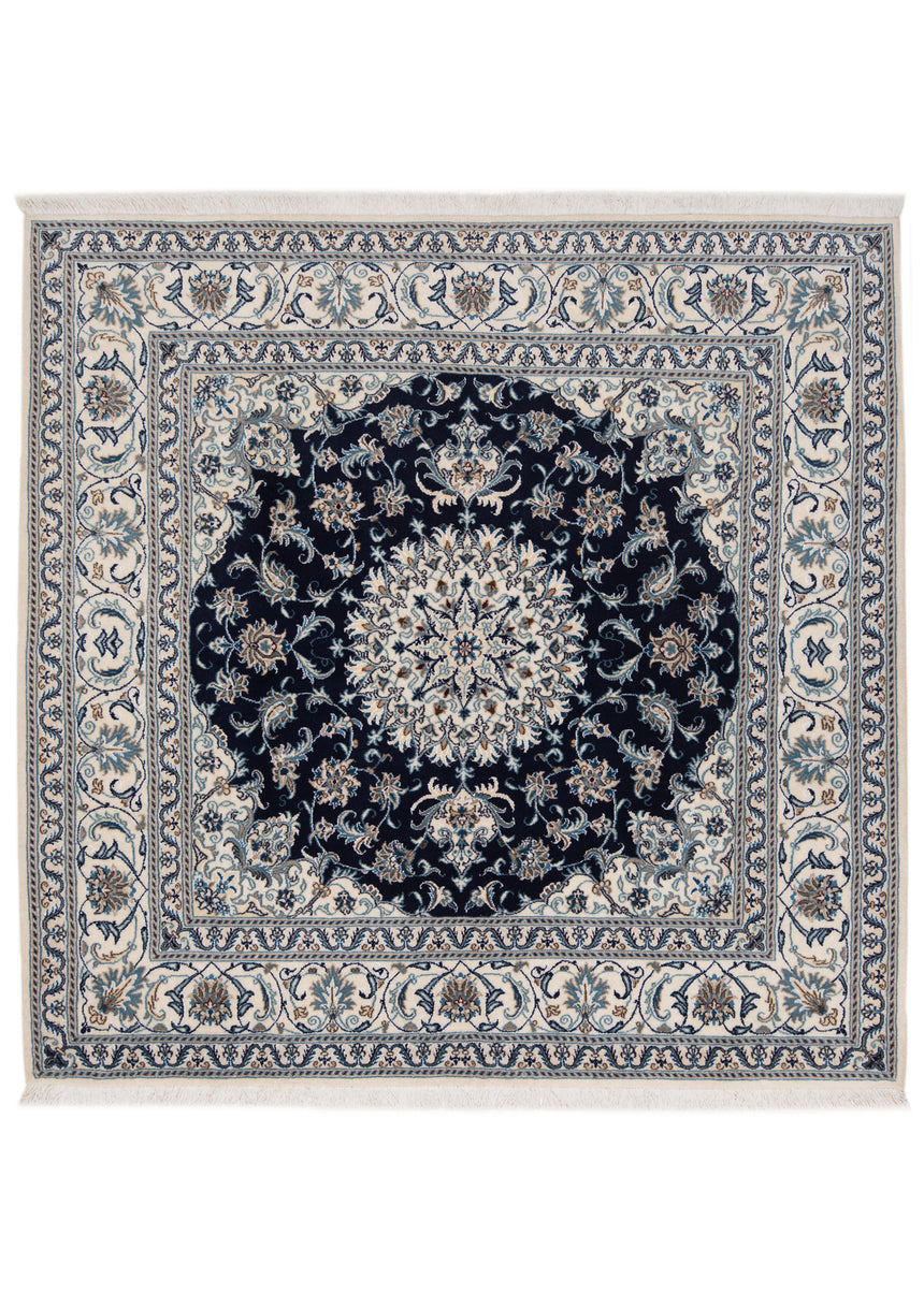 Alfombra persa Nain | 192 x 195 cm