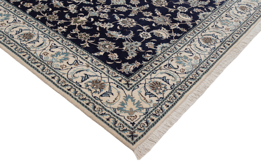 Alfombra persa Nain | 193 x 193 cm