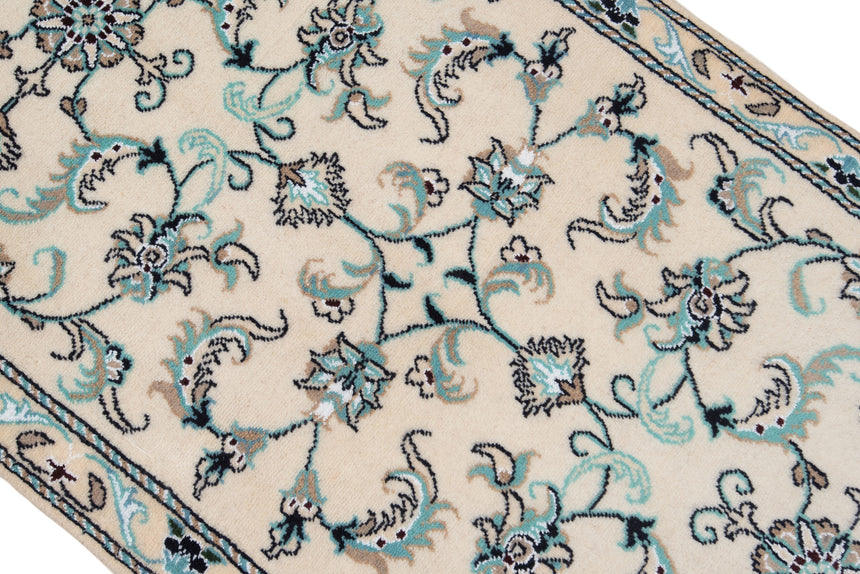 Alfombra persa Nain | 192 x 74 cm