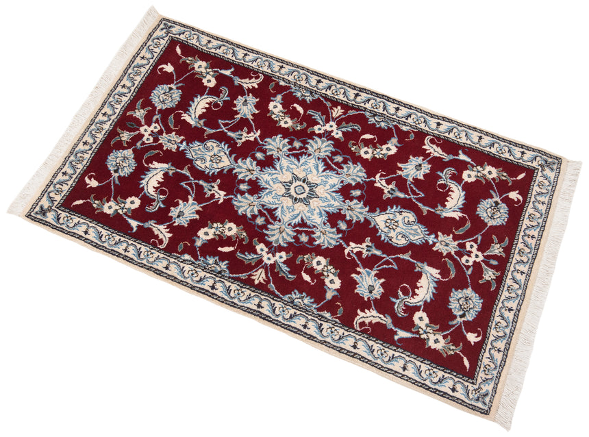 Alfombra persa Nain | 145 x 83 cm