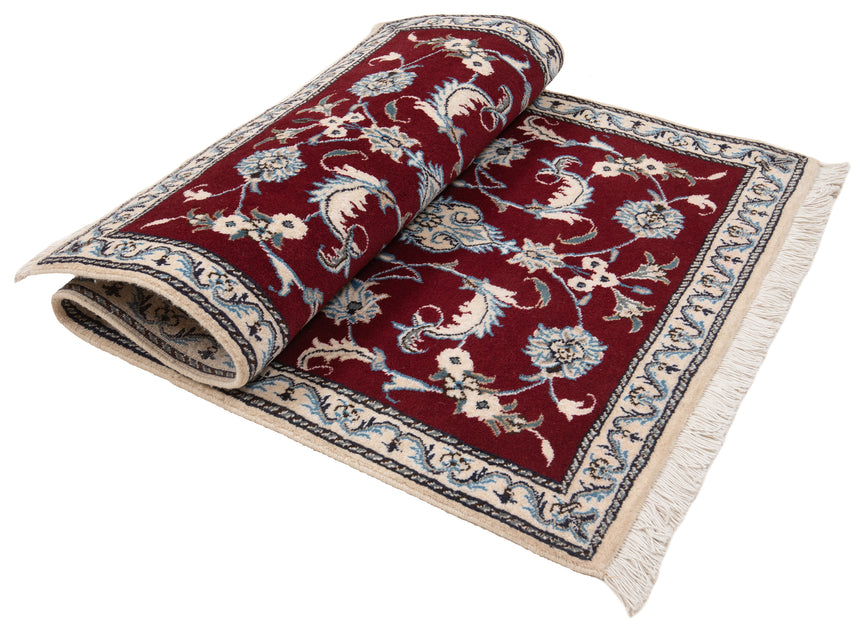 Alfombra persa Nain | 145 x 83 cm