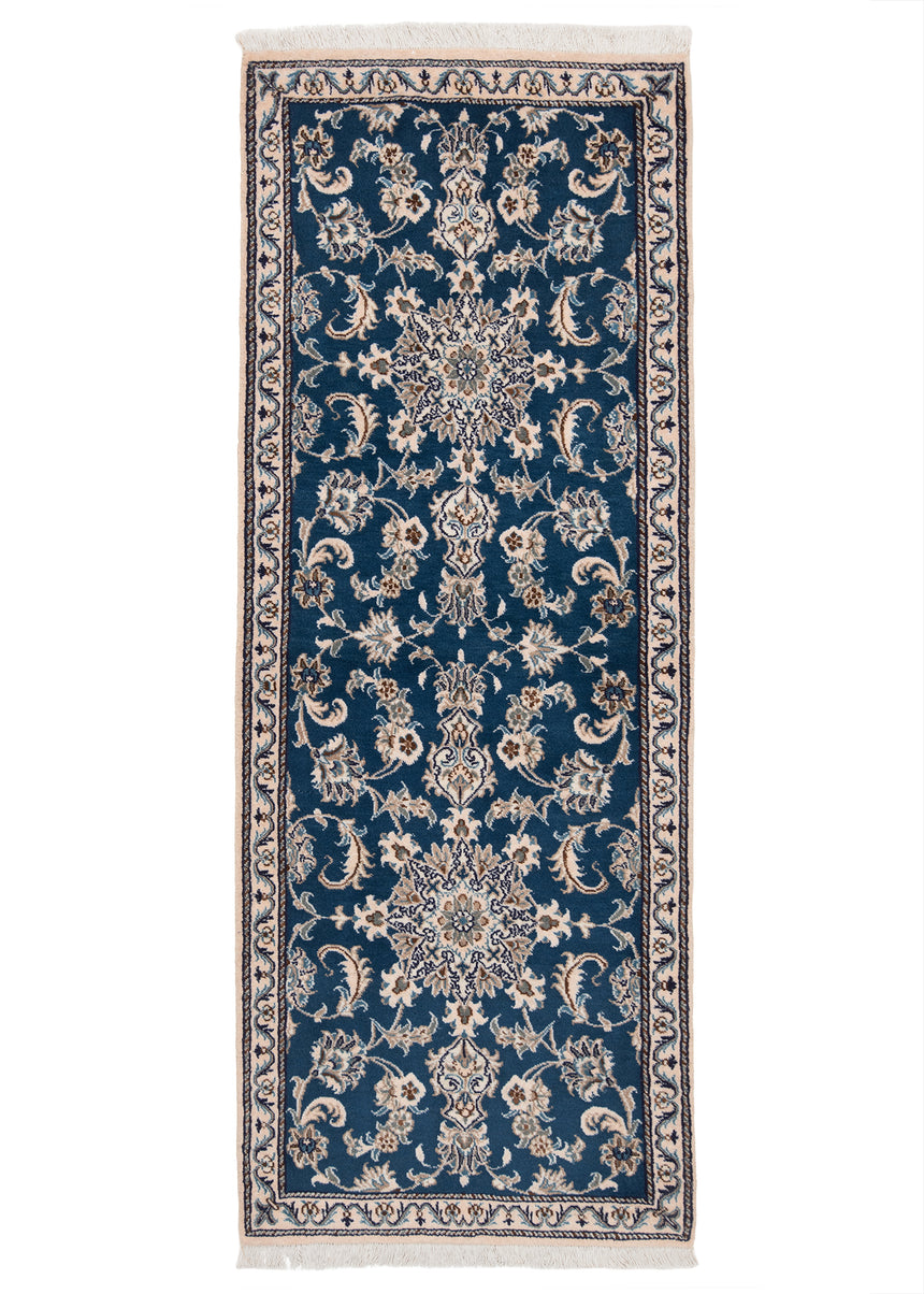 Alfombra persa Nain | 200 x 73 cm