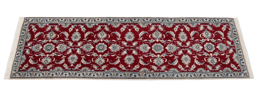 Alfombra persa Nain | 254 x 75 cm