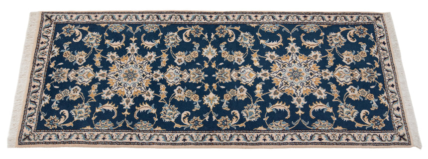 Alfombra persa Nain | 194 x 77 cm