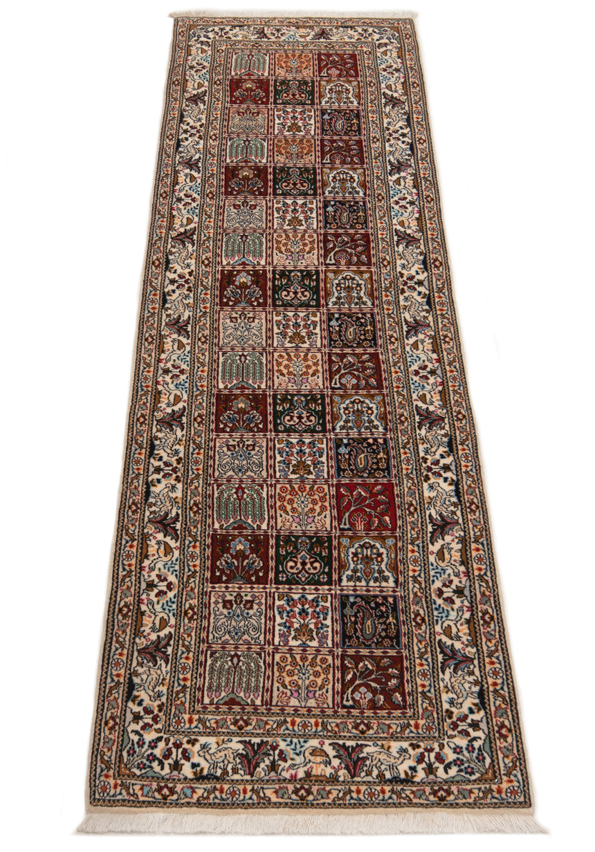 Alfombra persa Moud | 296 x 84 cm