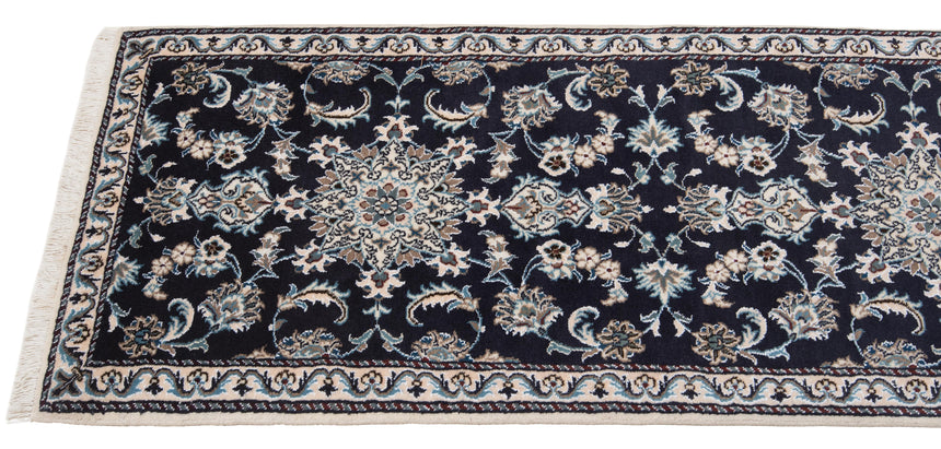 Alfombra persa Nain | 295 x 73 cm