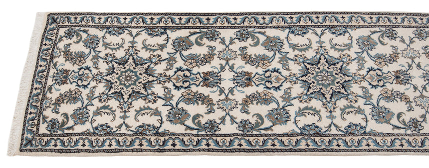 Alfombra persa Nain | 381 x 77 cm