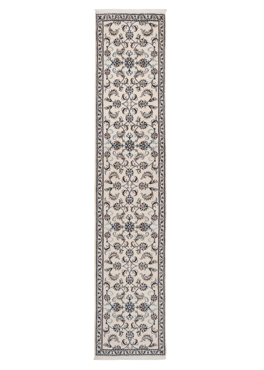 Alfombra persa Nain | 380 x 75 cm