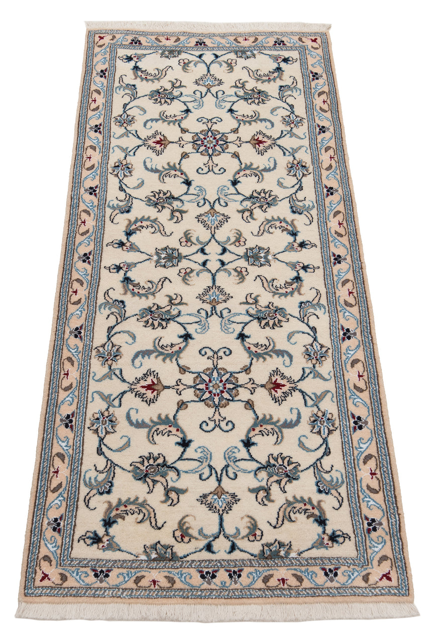 Alfombra persa Nain | 192 x 77 cm