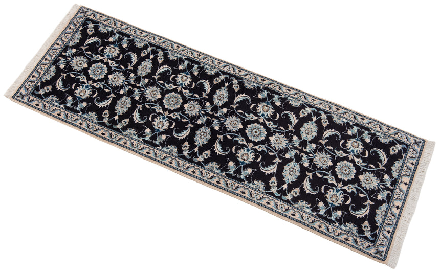 Alfombra persa Nain | 222 x 72 cm
