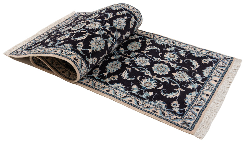 Alfombra persa Nain | 222 x 72 cm