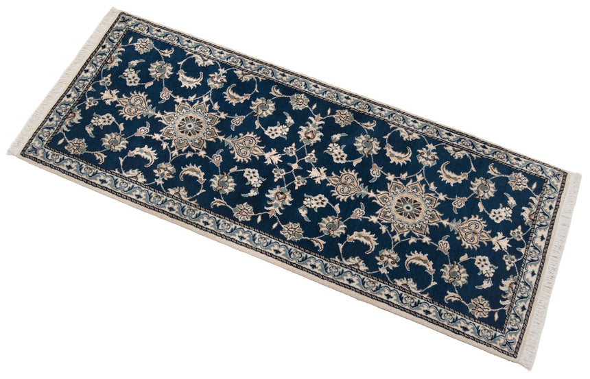 Alfombra persa Nain | 194 x 76 cm