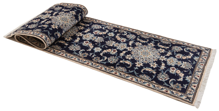 Alfombra persa Nain | 291 x 71 cm