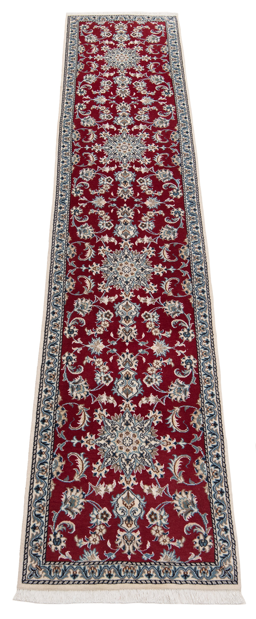 Alfombra persa Nain | 384 x 75 cm