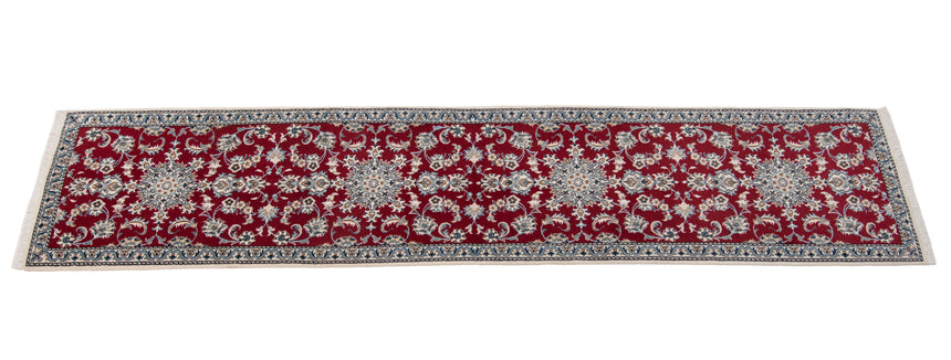 Alfombra persa Nain | 384 x 75 cm
