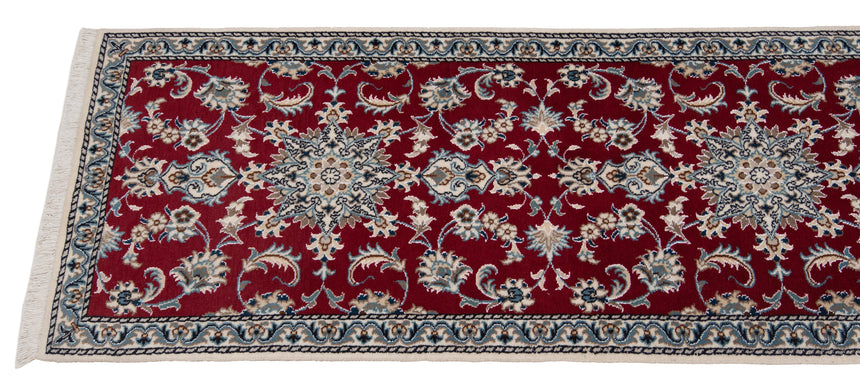 Alfombra persa Nain | 384 x 75 cm