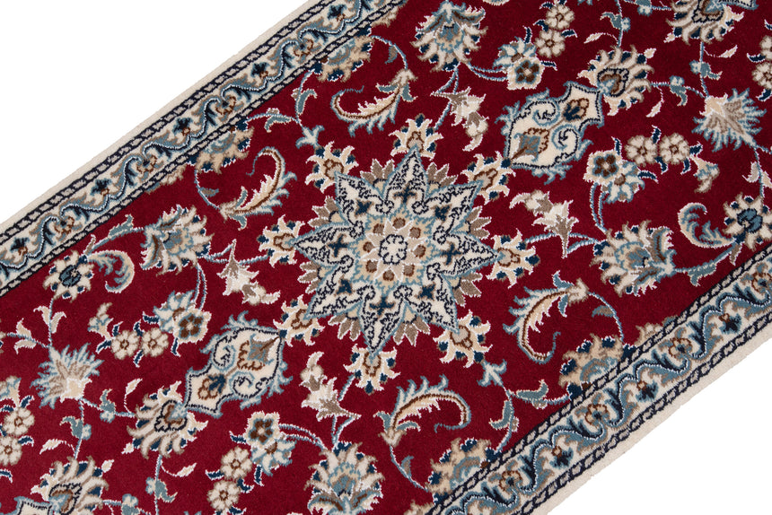 Alfombra persa Nain | 384 x 75 cm