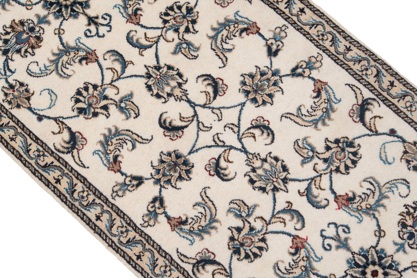 Alfombra persa Nain | 297 x 72 cm